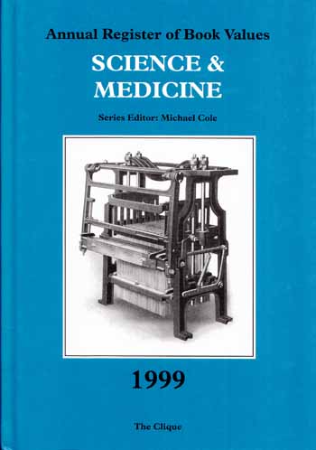 Image for Annual Register of Book Values SCIENCE & MEDICINE 1999
