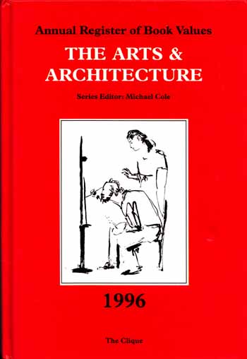 Image for Annual Register of Book Values THE ARTS AND ARCHITECTURE 1996