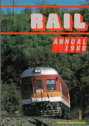 Image for Australian Rail Annual 1988