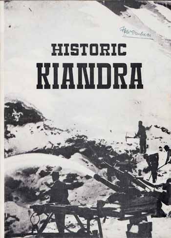 Image for HISTORIC KIANDRA: A Guide to the History of the District