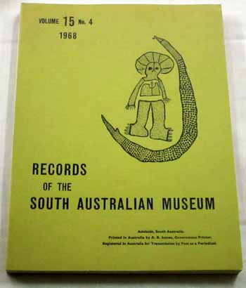 Image for Records of the South Australian Museum Volume 15 No 4