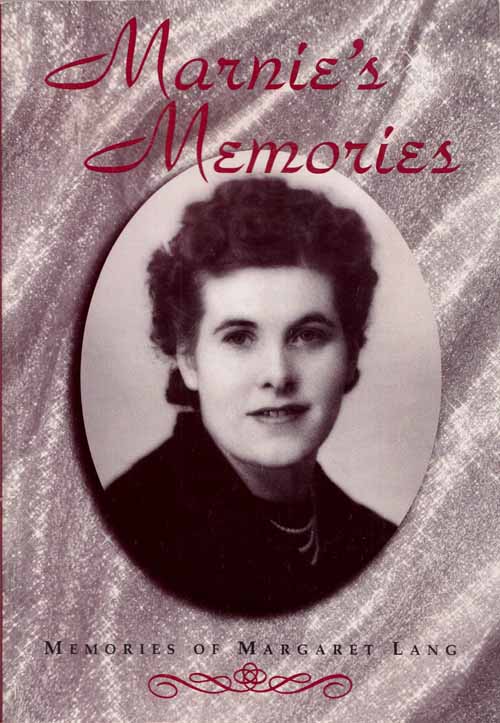 Image for Marnie's Memories. Memories of Margaret Lang