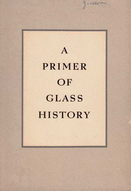 Image for A Primer of Glass History