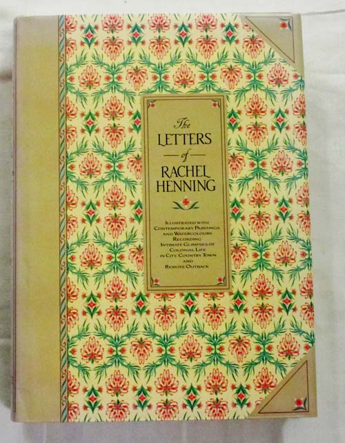 Image for The Letters of Rachel Henning