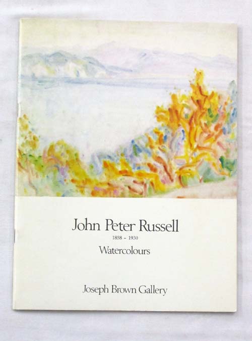 Image for John Peter Russell. 1858-1930 Watercolours