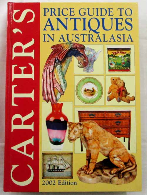 Image for Carter's Price Guide to Antiques in Australasia. 2002 edition