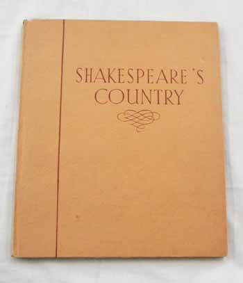 Image for Shakespeare's Country A Book of Photographs