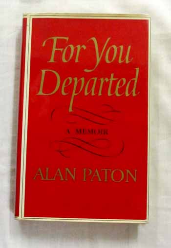 Image for For You Departed A Memoir