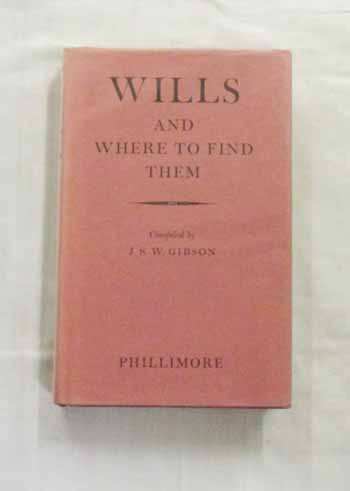 Image for Wills And Where To Find Them