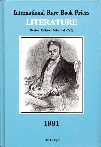 International Rare Book Prices LITERATURE 1991 Image for International Rare Book Prices LITERATURE 1991