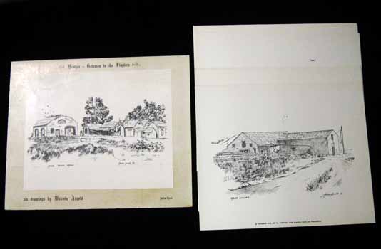 Hawker. Gateway to the Flinders - Six Drawings by Malcolm Arnold Folio Three Image for Hawker. Gateway to the Flinders - Six Drawings by Malcolm Arnold Folio Three