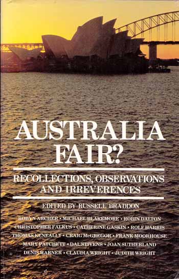 Australia Fair? Recollections, Observations and Irreverences Image for Australia Fair? Recollections, Observations and Irreverences