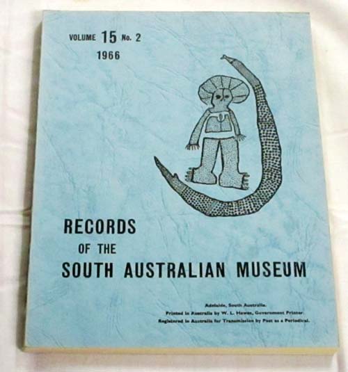 Records of the South Australian Museum Volume 15 No 2, 1966 Image for Records of the South Australian Museum Volume 15 No 2, 1966
