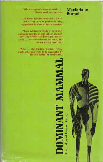 Image for Dominant Mammal The Biology of Human Destiny