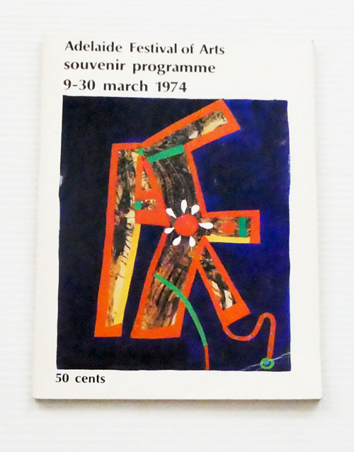 Image for Adelaide Festival of Arts 9-30 March 1974 Souvenir Programme