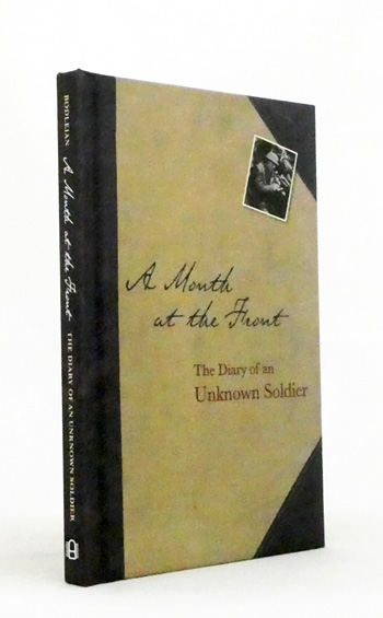 Image for A Month At The Front. The diary of an unknown soldier