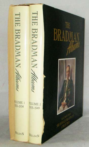 Image for The Bradman Albums: Selections from Sir Donald Bradman's Official Collection. Vol 1 1925-1934, Vol 2 1935- 1949.