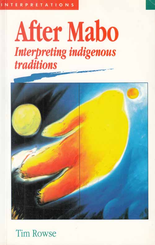 Image for After Mabo. Interpreting indigenous traditions.