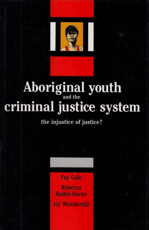 Image for Aboriginal Youth and the Criminal Justice System. The injustice of Justice?