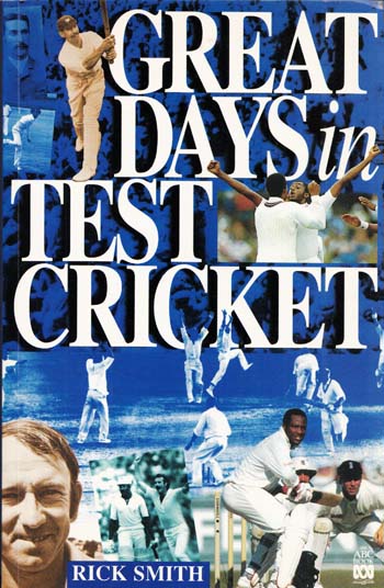 Image for Great Days in Test Cricket