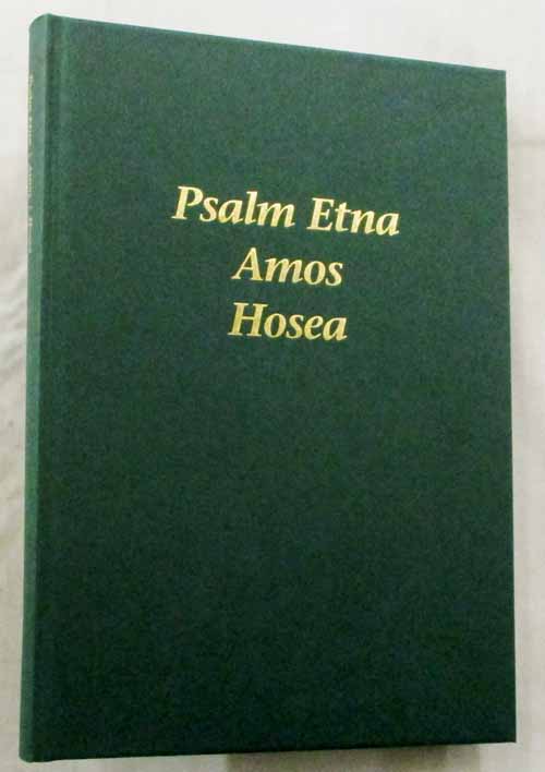 Psalm Etna Amos Hosea Image for Psalm Etna Amos Hosea