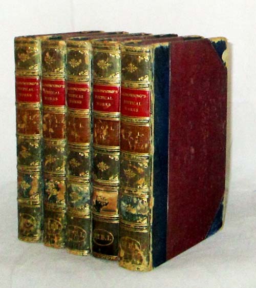 Image for Elizabeth Barrett Browning's Poetical Works in Five Volumes