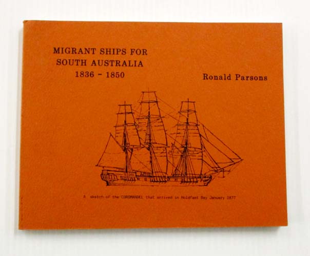 Image for Migrant Ships for South Australia 1836-1850
