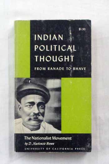 Image for The Nationalist Movement Indian Political Thought from Ranade to Bhave