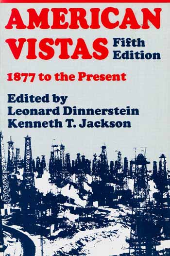 Image for American Vistas 1877 to the present